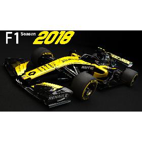F1 Renault RS18 2018 3D